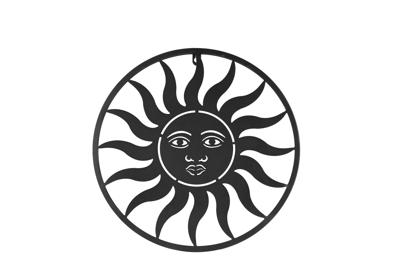 Decostar Countryfield Wandversiering ro Daja S zwart