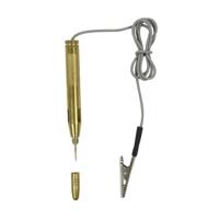 Pro+ Spanningzoeker / Zwakstroomtester Messing met Priem 6 - 24 Volt - thumbnail