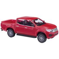 Busch 53700 H0 Auto Nissan Navara rood - thumbnail