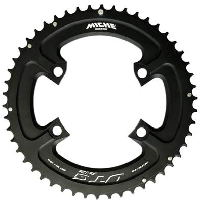 Miche kettingblad utg r92 12v 58 tands zwart met boutjes