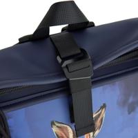 New Rebels Mart Art - Los Angeles Rabbitssuit Rolltop Backpack - thumbnail