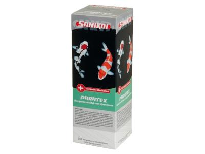 Sanikoi Paratex 250ml - Snelle Parasietbestrijding voor Koudwater Siervissen, Veilig en Effectief