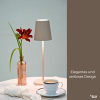 SLV Buiten tafellampVinolina Two beige - oplaadbaar - 1007697 - thumbnail