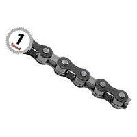 M-Wave ketting single speed, 1/2x1/8 112l grijs/bruin (hangverpakking) - thumbnail