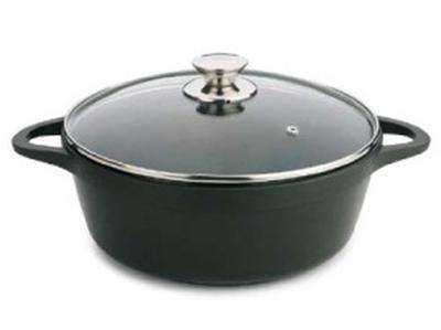Kookpot met Deksel Valira 4142/25 Zwart - thumbnail