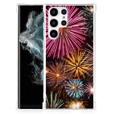Samsung Galaxy S22 Ultra Anti Shock Bumper Case Vuurwerk Samsung Galaxy S22 Ultra Anti Shock Bumper Case Vuurwerk