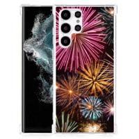 Samsung Galaxy S22 Ultra Anti Shock Bumper Case Vuurwerk - thumbnail