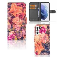 Samsung Galaxy S22 Hoesje Bosje Bloemen - thumbnail