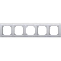 Merten 486560 Afdekking Frame System M Aluminium 1 stuk(s) - thumbnail