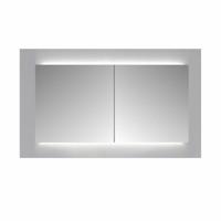 Spiegelkast Sanicare Qlassics Ambiance 70 cm 2 Deuren Schots-Eiken Sanicare - thumbnail