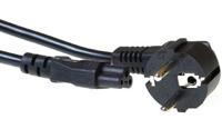 ACT Stroomkabel randaarde stekker CEE7/7 male (haaks) - C5 2.00 m - thumbnail