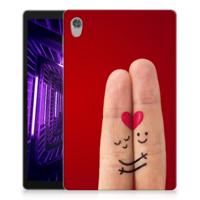 Lenovo Tab M10 HD (2de generatie) Leuke Siliconen Hoes Liefde - Origineel Romantisch Cadeau - thumbnail