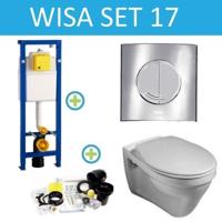 Wisa XS Gustavberg Saval Argos set17 Chroom (meerprijs €15,00) - thumbnail