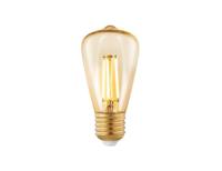 EGLO Ledlamp - ovaal klein - e27 - 260 lm - amber - 2200k - stepdimming - thumbnail
