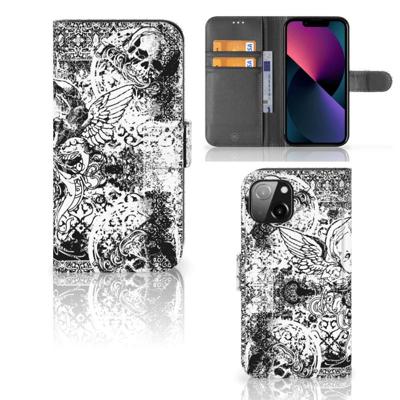 Telefoonhoesje met Naam Apple iPhone 13 Skulls Angel Telefoonhoesje met Naam Apple iPhone 13 Skulls Angel