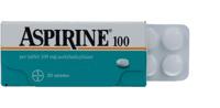 Aspirine Acetylsalicylzuur 100mg 20 Tabletten - thumbnail
