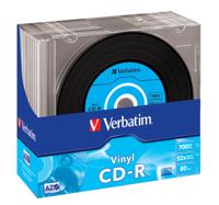 Verbatim CD-R 700 MB Vinyl blanco cd's - thumbnail