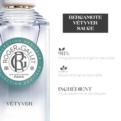 Roger & Gallet Vetyver Fragrant Wellbeing Water 100ml Roger & Gallet Vetyver Fragrant Wellbeing Water 100ml