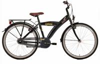 Bikefun fiets bike fun 24 inch urban | nexus-3 | zwart - thumbnail
