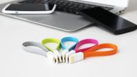 LogiLink Magneet USB 2.0 naar Micro-USB-kabel roze - thumbnail