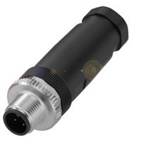 BALLUFF BCC06M4 Sensor/actuator connector, niet geassembleerd M12 x 1 Aantal polen (sensoren): 4 1 stuk(s) - thumbnail