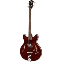 Guild Newark St. Collection Starfire I Bass Vintage Walnut semi-akoestische basgitaar - thumbnail