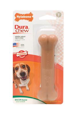 Nylabone dura chew voor harde bijters baconsmaak