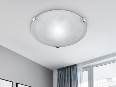 Trio PlafondlampAdrian 30cm wit - 6105011-01