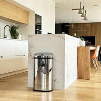 Vuilnisemmer Kitchen Move Grijs Metaal - thumbnail