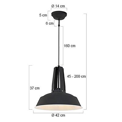 Steinhauer Landelijke hanglampLuna 42 - 7704ZW