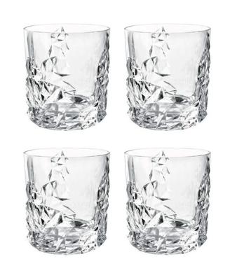 Nachtmann Whiskey Glazen Sculpture - 370 ml - 4 stuks