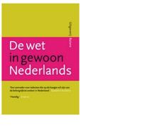 De wet in gewoon Nederlands - Douwe Brongers - ebook - thumbnail