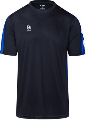 Robey Performance Trainingsshirt Kids Zwart Blauw