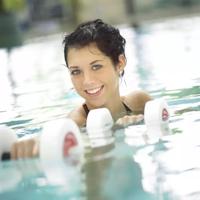 Theraband Halters - rood / licht (per paar) - thumbnail