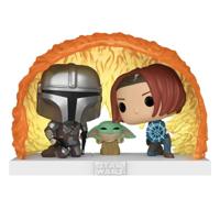 Star Wars The Mandalorian Funko Pop Vinyl: Grogu Force Barrier - thumbnail