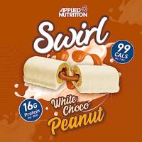 Swirl Duo Bar (White Choco Peanut - 12 x (2x30) gr) - APPLIED NUTRITION - thumbnail