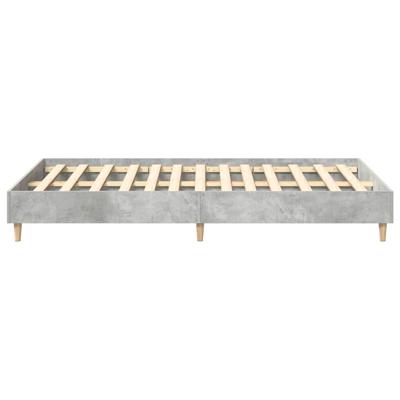 Bedframe zonder matras 160x200 cm spaanplaat betongrijs