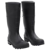 VidaXL Regenlaarzen maat 41 pvc zwart - thumbnail