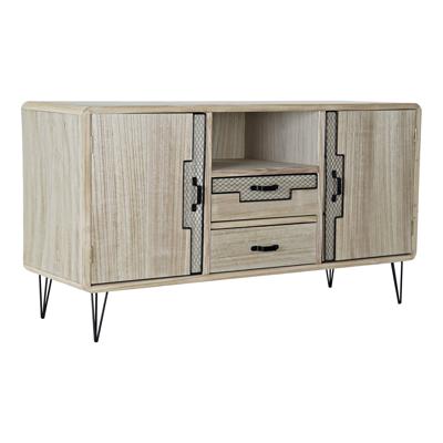 Dressoir DKD Home Decor Metaal Paulownia hout (120 x 41 x 65 cm)