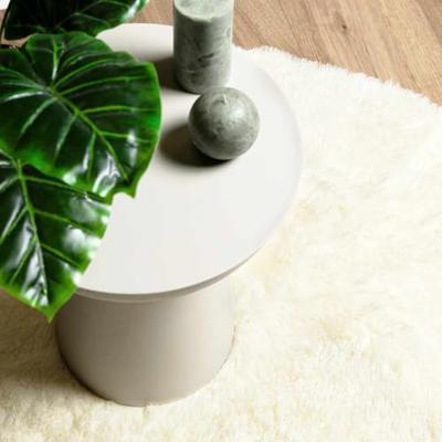 Hoogpolig vloerkleed NAVARRA 300x200 cm polyester crmekleurig Hoogpolig vloerkleed NAVARRA 300x200 cm polyester crmekleurig