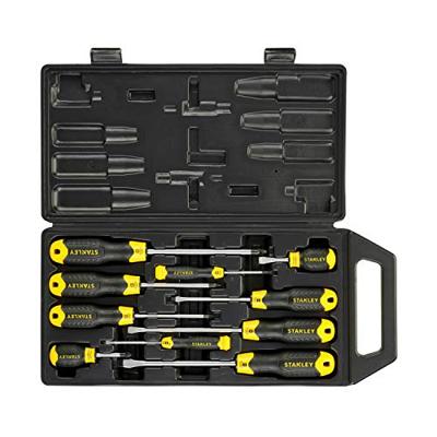 Stanley Handgereedschap 10-delige cushiongrip schroevendraaierset standaard/phillips - 2-65-005
