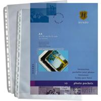 Henzo 10 Fototassen A4 transparant 230x297 - thumbnail