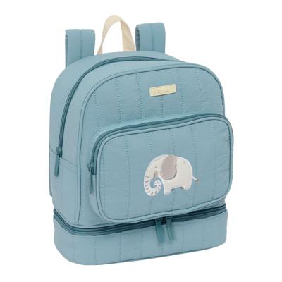 Schoolrugzak Safta Elefante Blauw 22 x 27 x 10 cm