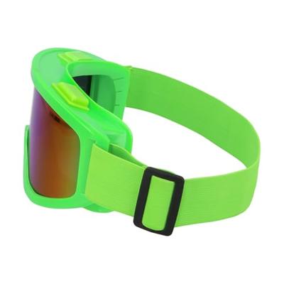 Skibril Party neon groen