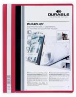 Durable Offertemap met hechtstrip 257903 Rood DIN A4 1 stuk(s) - thumbnail