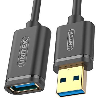 UNITEK Y-C458GBK USB-kabel USB 3.2 Gen 1 (3.1 Gen 1) 1,5 m USB A Zwart