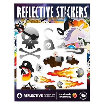 REFLECTIVE BERLIN reflex-stickers "k.i.d." ref.sticker re.berlin kid pirates