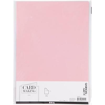 Creativ Company Karton lichtrood a4 220g, 10st.