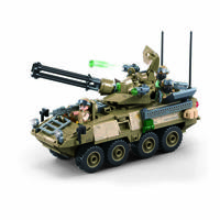 Sluban Army bouwstenen set - OEF Stryker ADS (M38-B1258) - thumbnail
