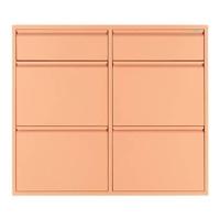 Schoenenkast Oscar-6 Terracotta - thumbnail